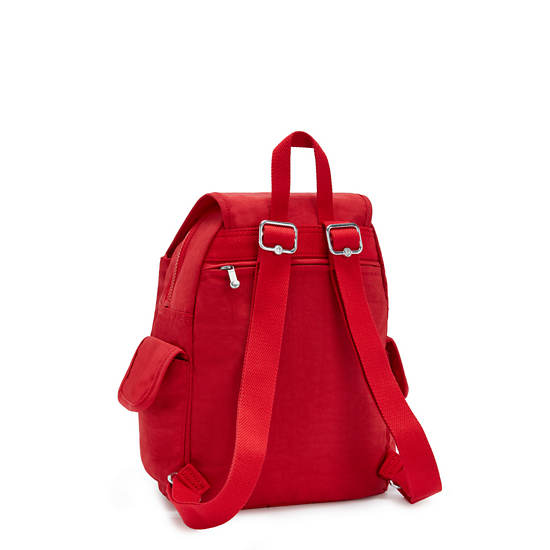 Kipling City Pack Small Rugzak Rood | BE 1509VR